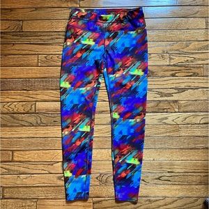 Athleta Colorful Yoga Pants